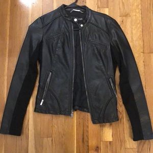 Express Faux Leather Jacket XS